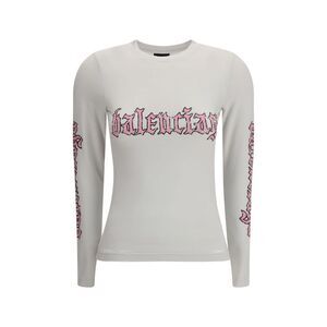 Balenciaga Women White T-Shirts